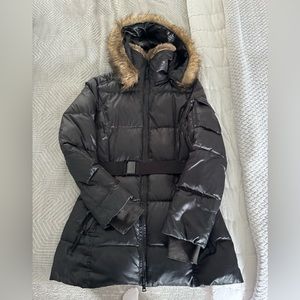 SAM. Jacket with fur hood